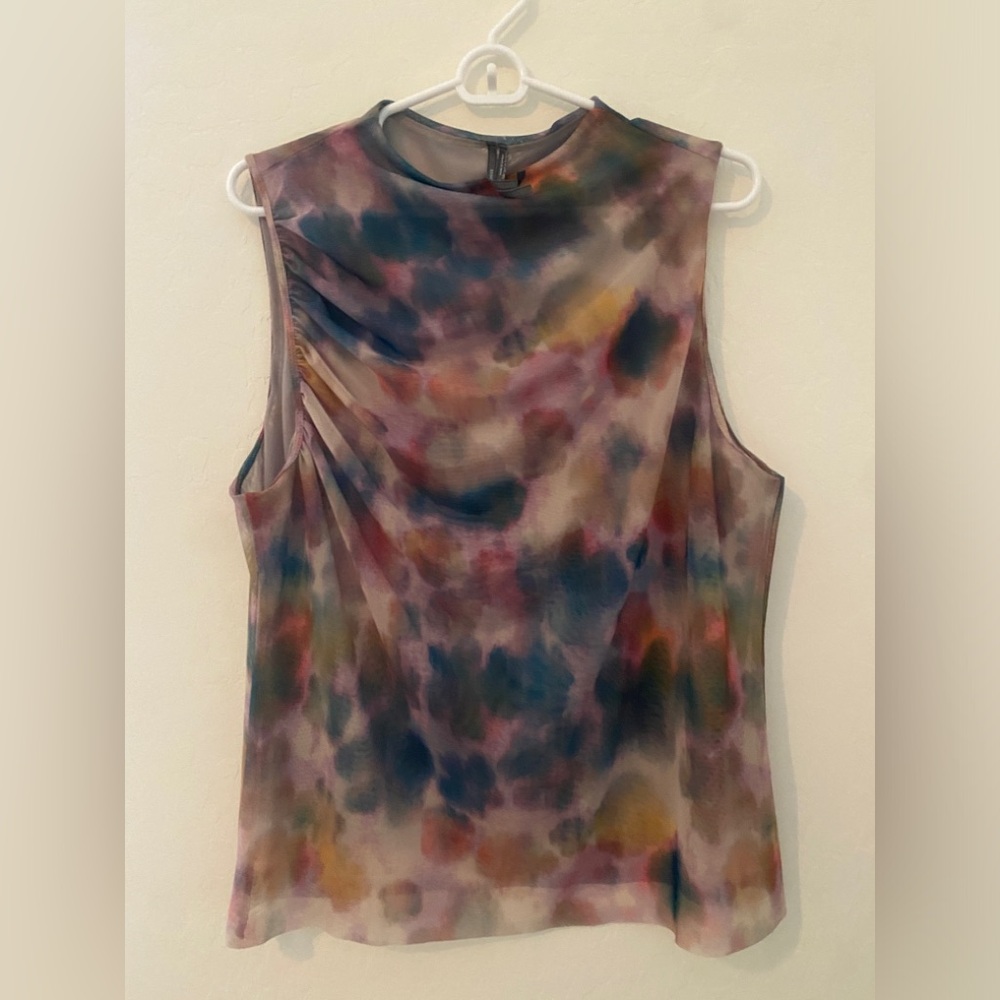 Anthropologie Mesh sleeveless blouse